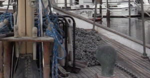 Anchor Chain on deck